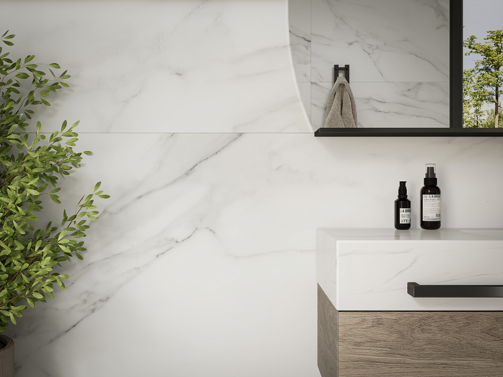 010400001222 Marmara white белый PG 01 60х120 Gracia Ceramica