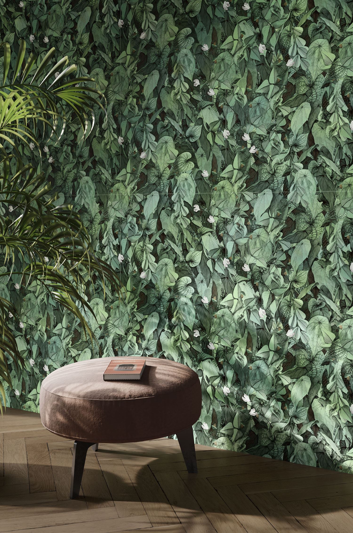 Wonderwall Silver Leaf Natural 3.5 mm 100x300 Kerlite фото 12