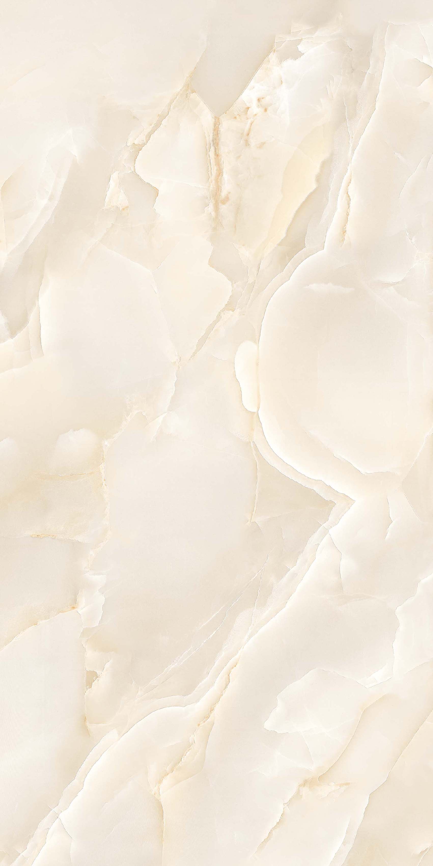 Cristallo Onyx Beige Glossy 60х120 Maimoon Ceramica