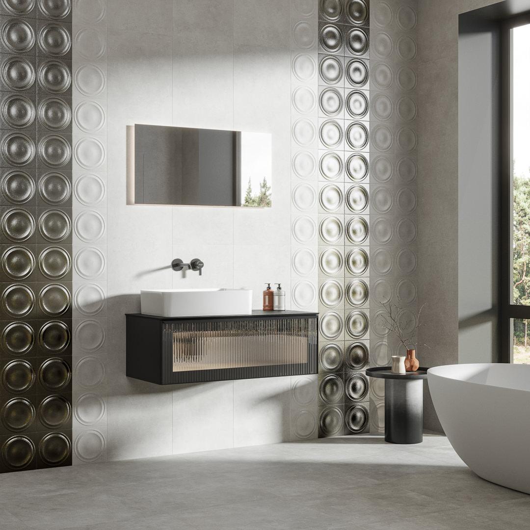 KMD2MSM022BR Декор Арль мозаичный серый матовый обрезной 40x30x1 Kerama Marazzi фото 6