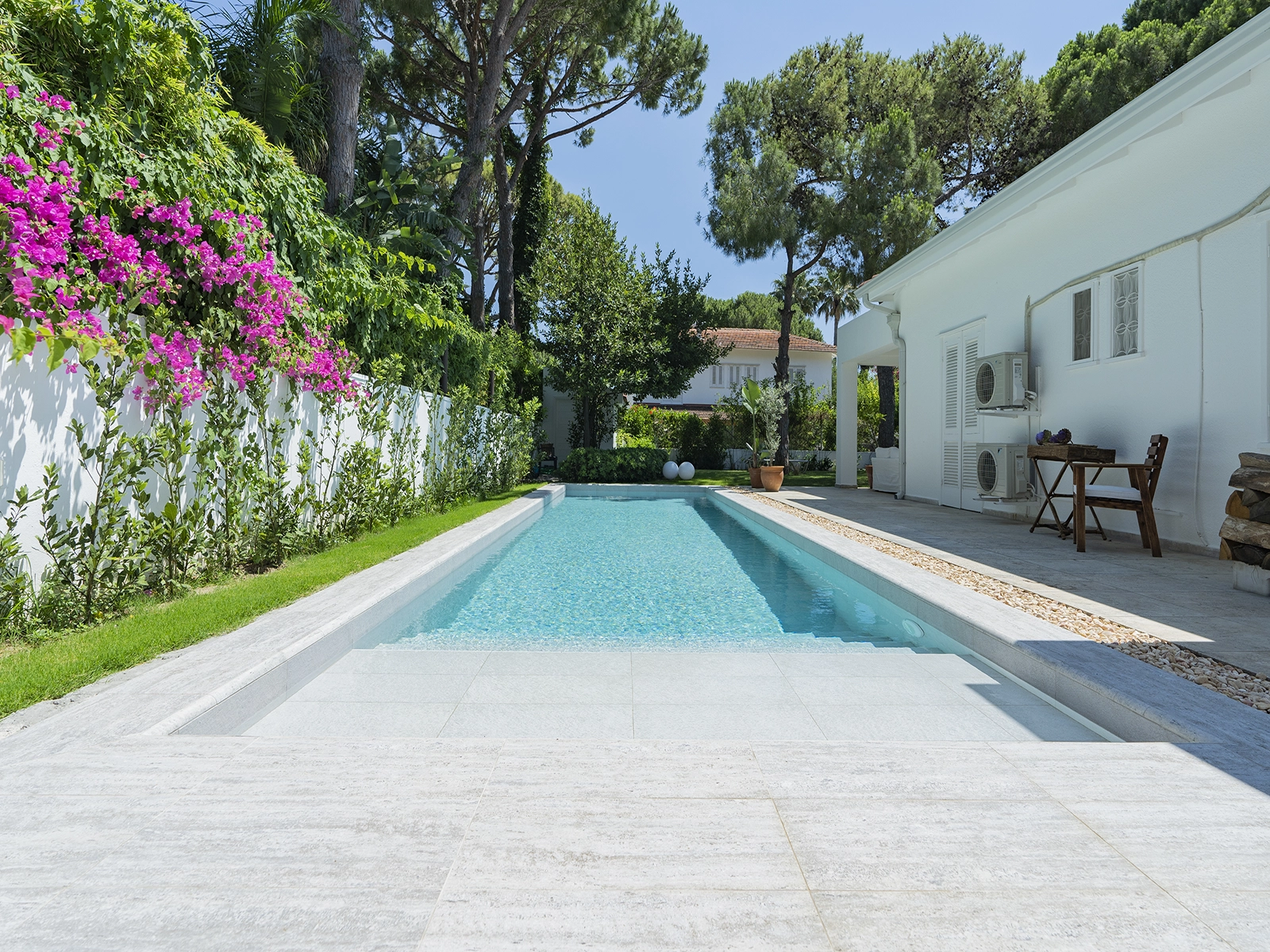 PGA3366IT-Cift Pool Garden Anthracite InfinityTile Двойная отделка 33x66x0,76 Serapool фото 39