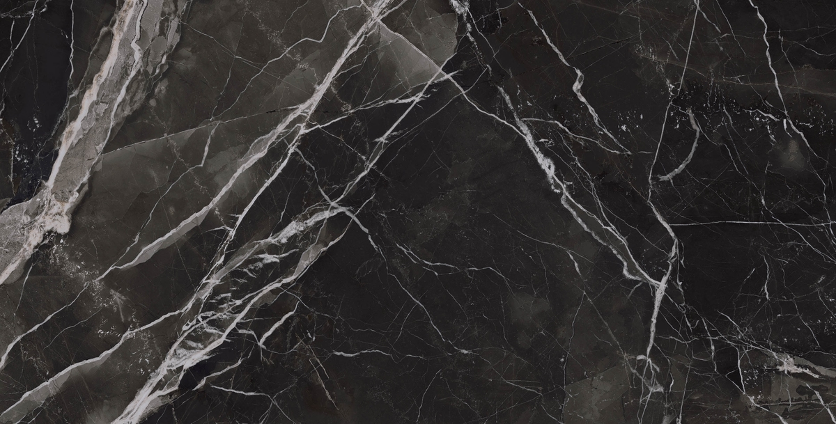 Black Calacatta Kristal Parlak Nano Rectified 60x120 Kutahya Seramik фото 3