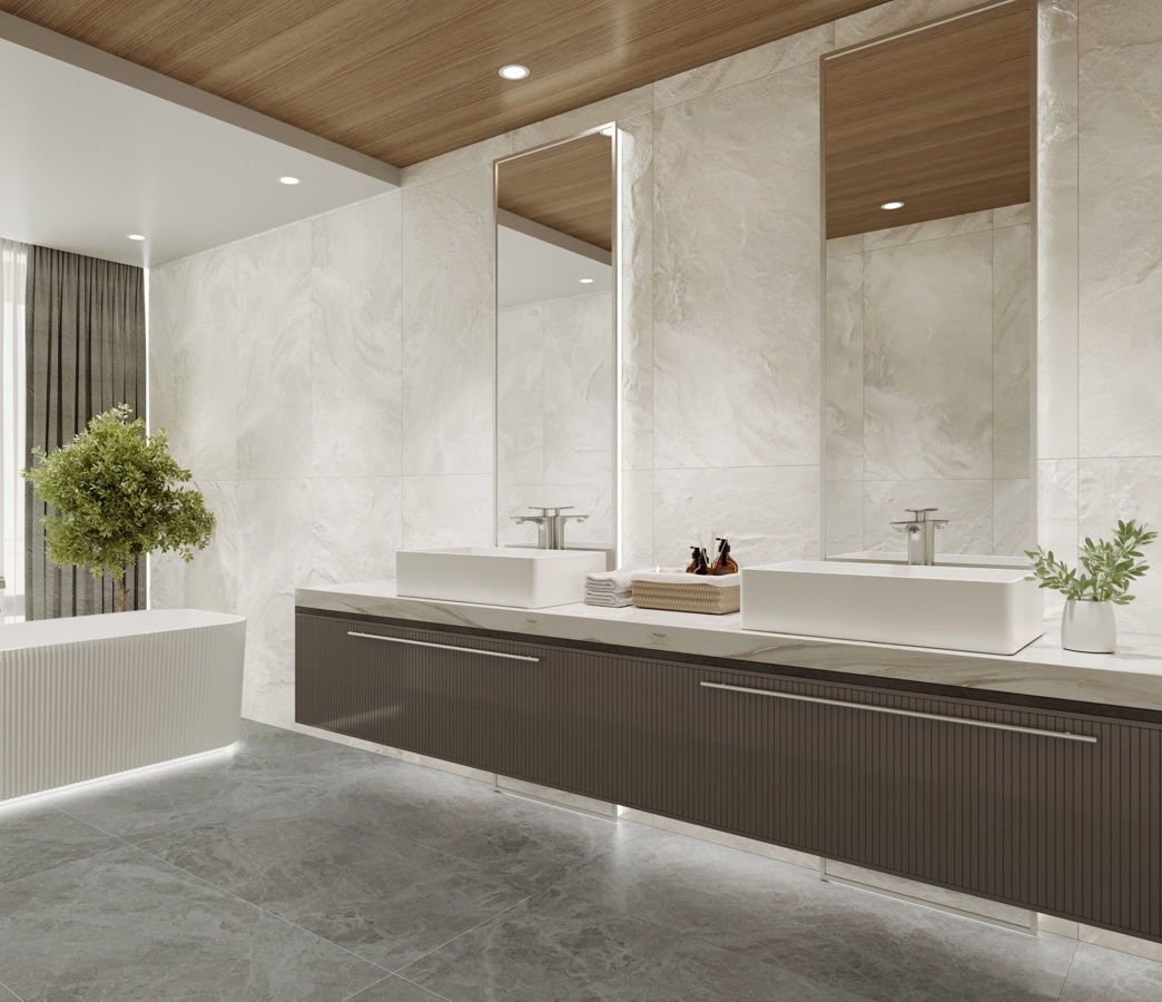 NTT99617M Granite Limestone Grey Structura 60x120 NT Ceramic фото 12