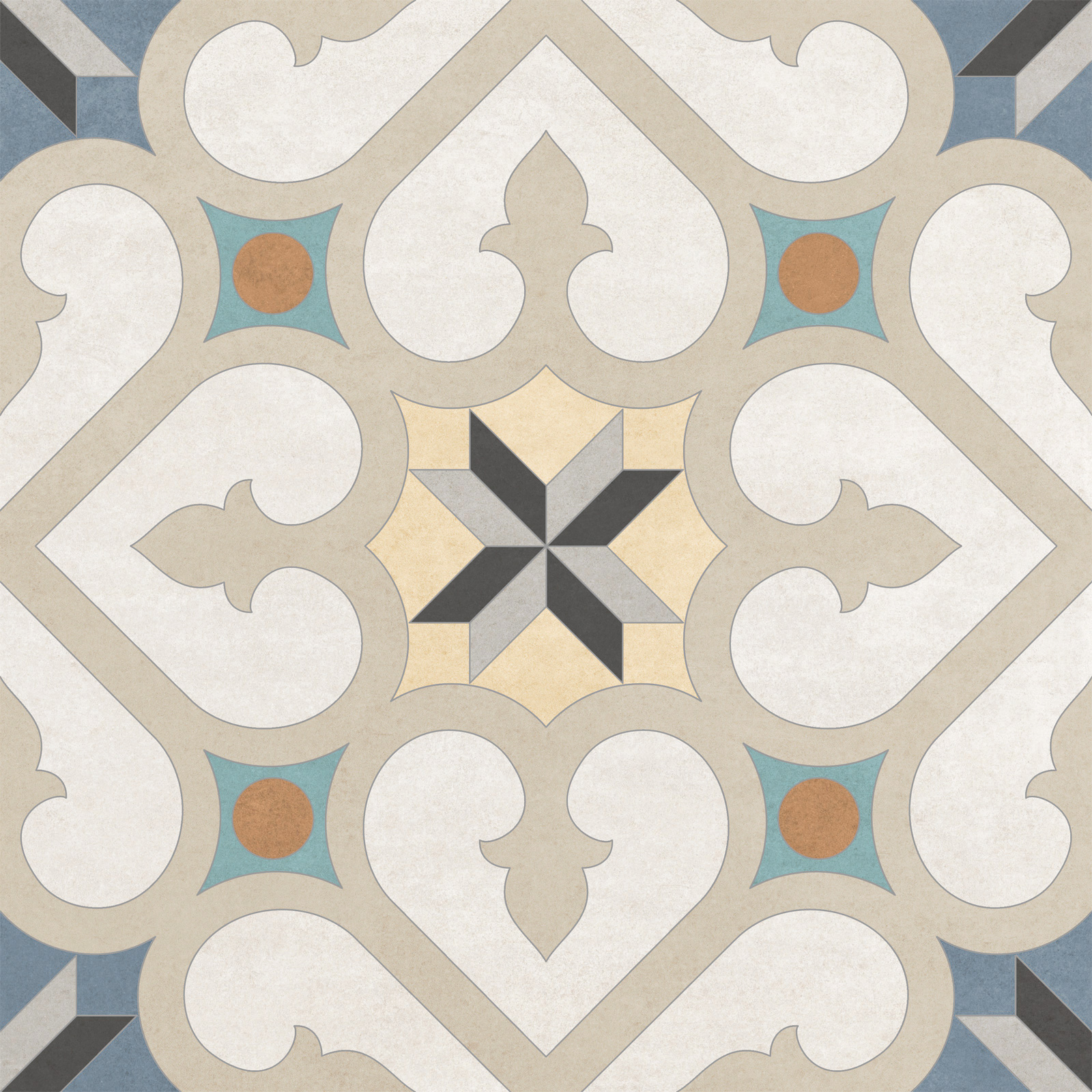 GP2020DGA11 Damask матовый 200x200x8 New Trend