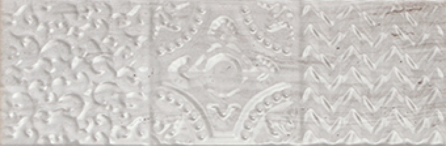 Genesis Relieve Gris 10x30 Monopole Ceramica