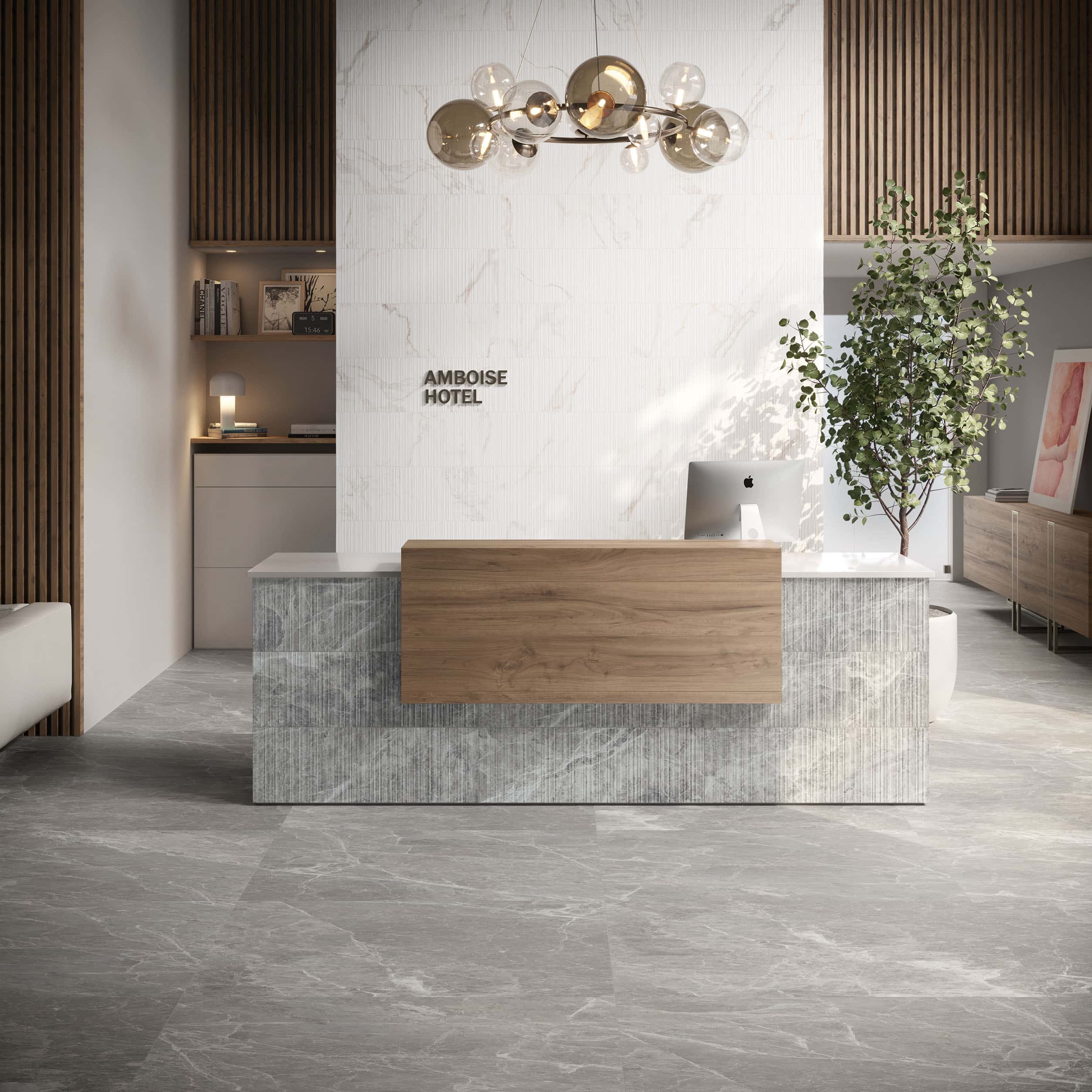 192811 Bianco Ribbed 30x90 Sichenia фото 6