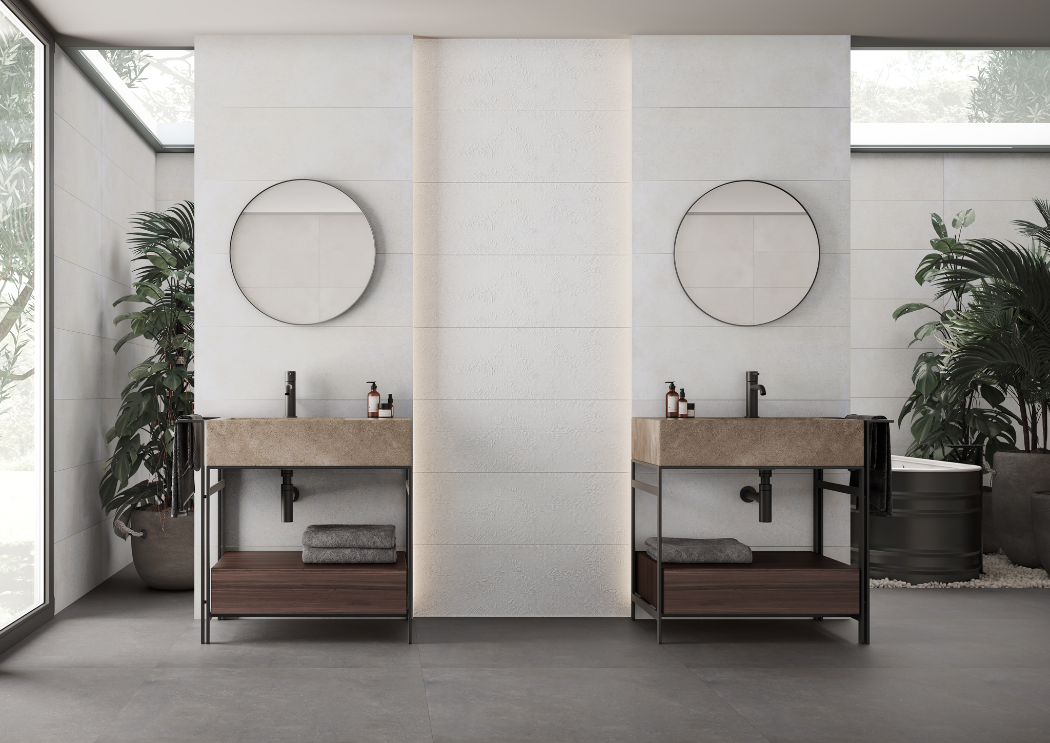 Blending Mixture Marfil 30x90 Saloni