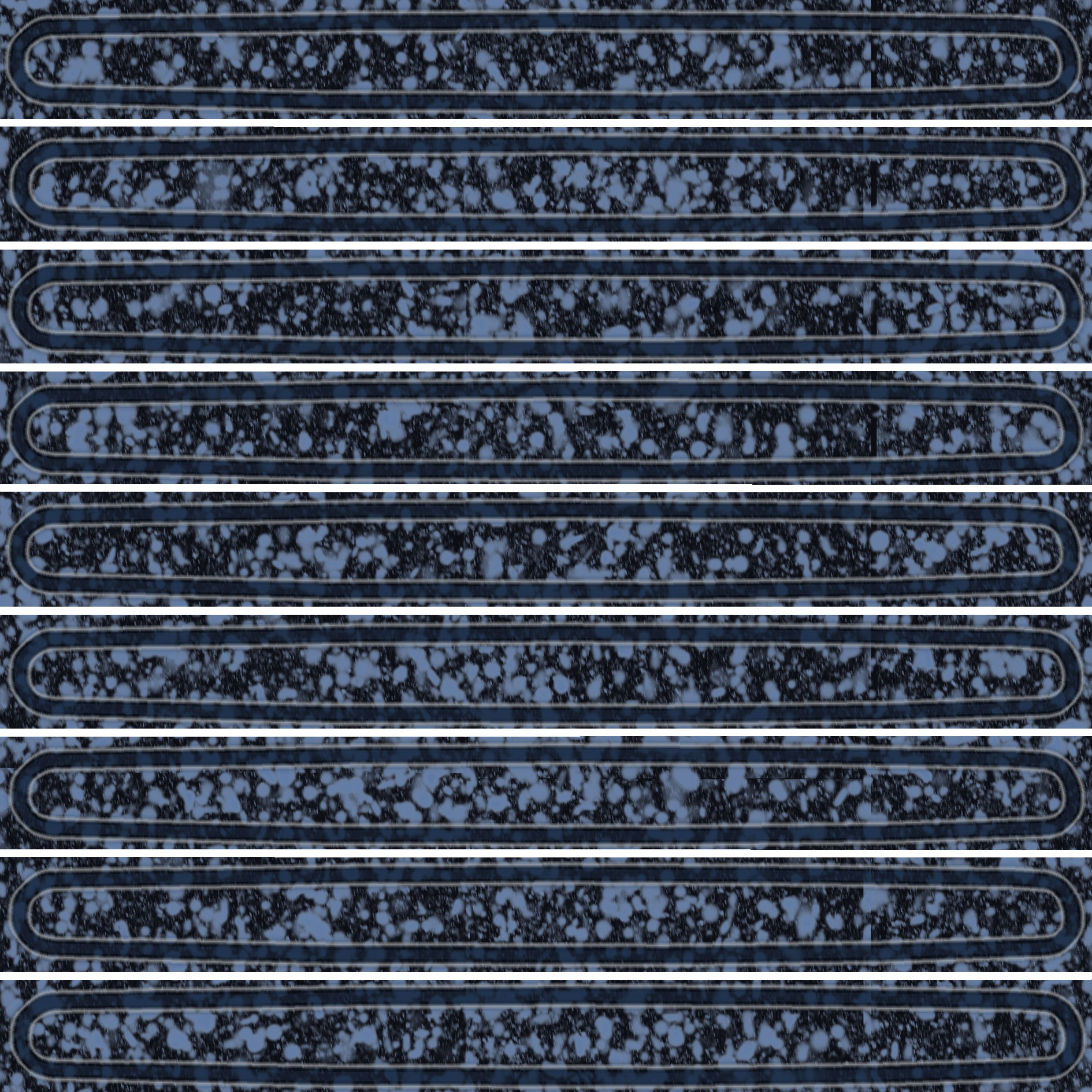 KMD2SOB004BN Декор чипсет Далия синий глянцевый 20x20x0,95 Kerama Marazzi