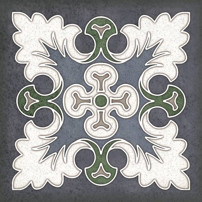Smalto Decor Blu 1 15x15 Керлайф