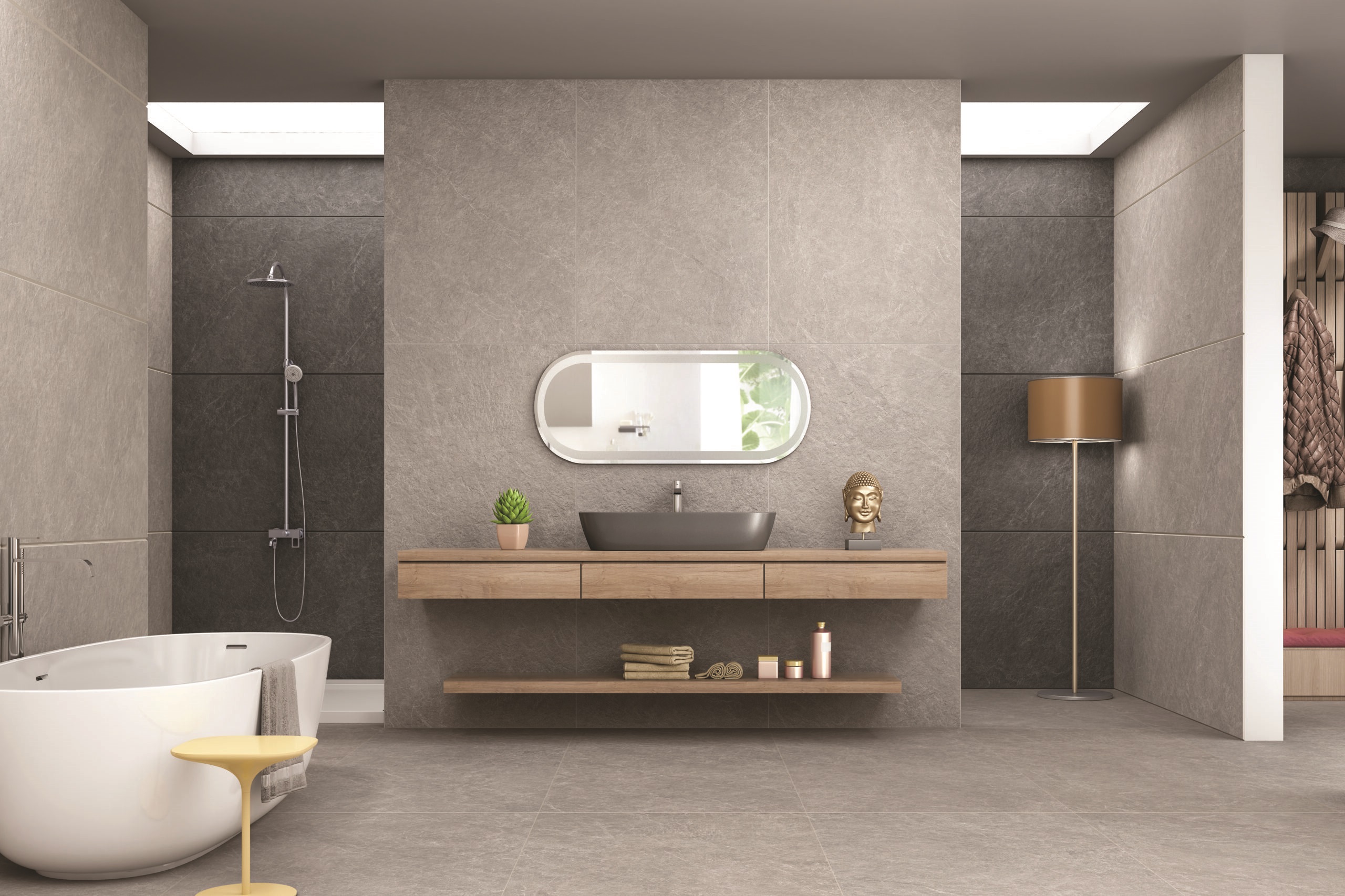 Statuario Rust Lapato Punch 60x120 Maimoon Ceramica фото 5