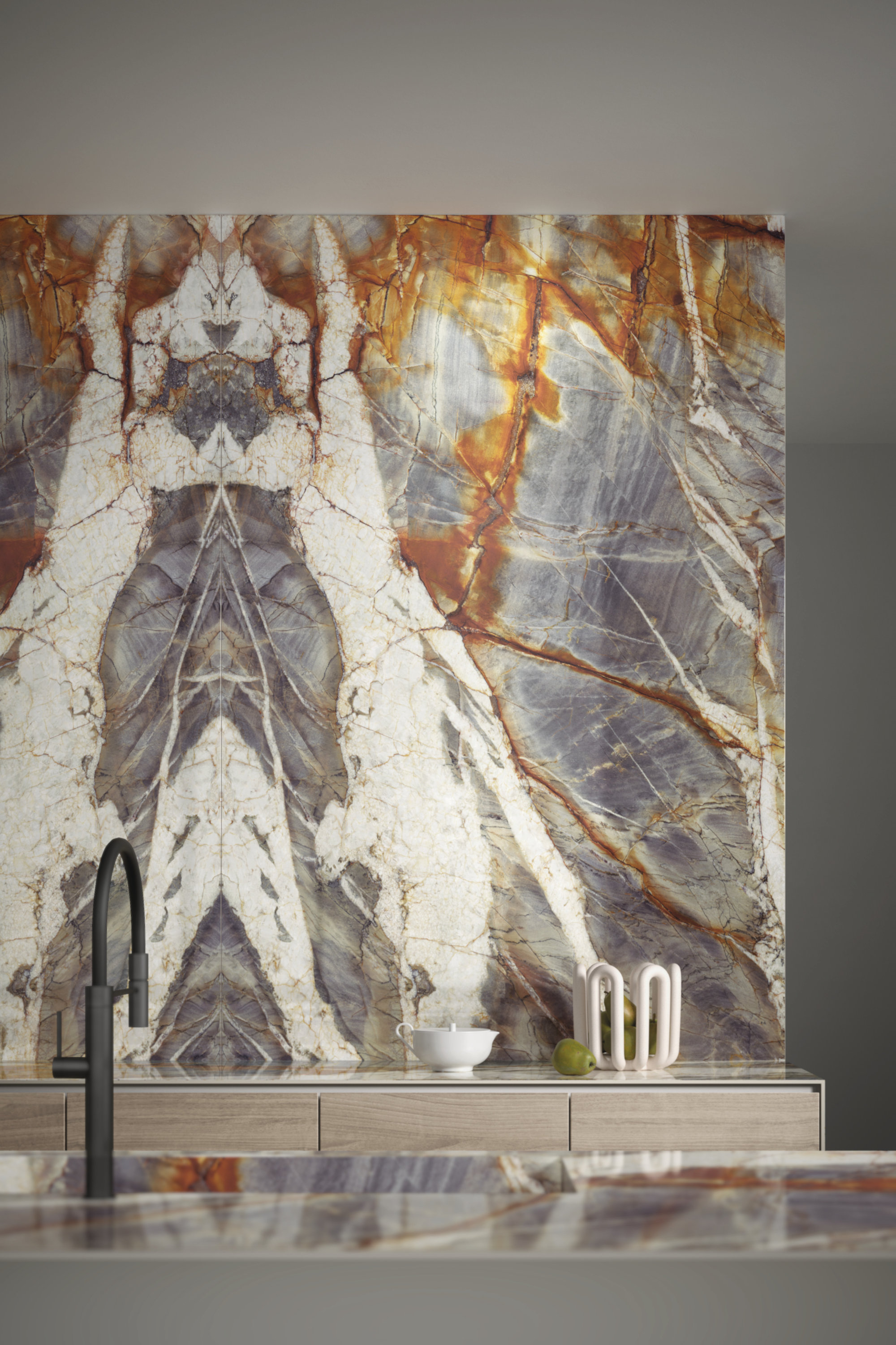 L175446MF6 Marmi Amazonite Luc 6mm 75x150 IRIS FMG фото 3