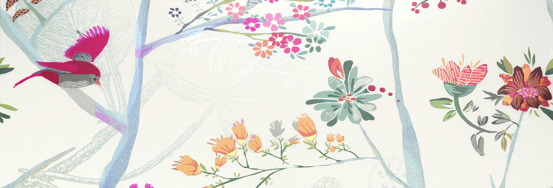 Панно Albi Blanco Garden 126,4x90 Fanal