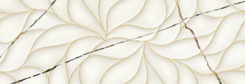588152001 Bianco Covelano Stuttura Decor 24.2x70 Eletto Ceramica