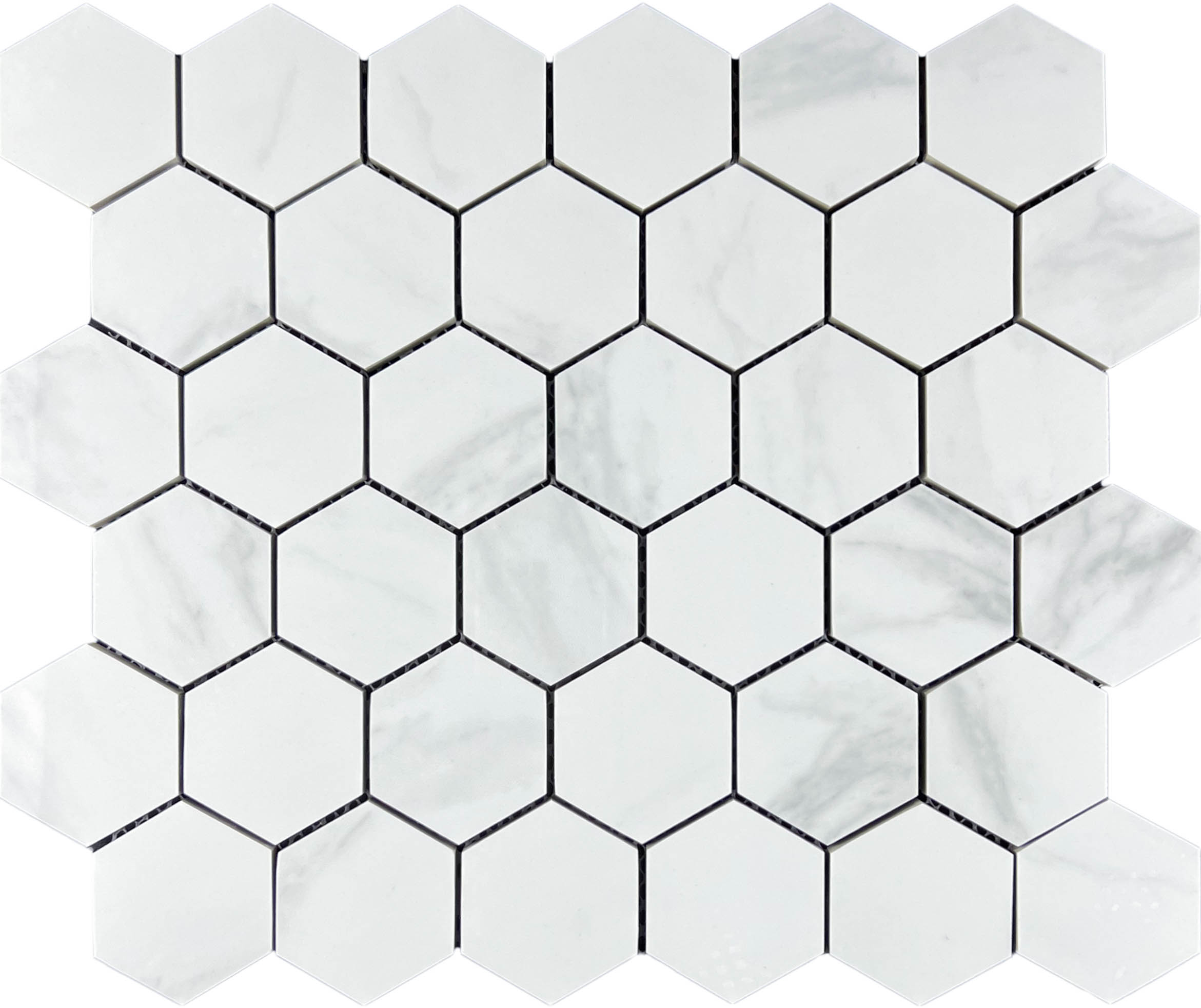 Mosaic Satuario Glacier 48 Hexagone 30.9x32.2 Velsaa