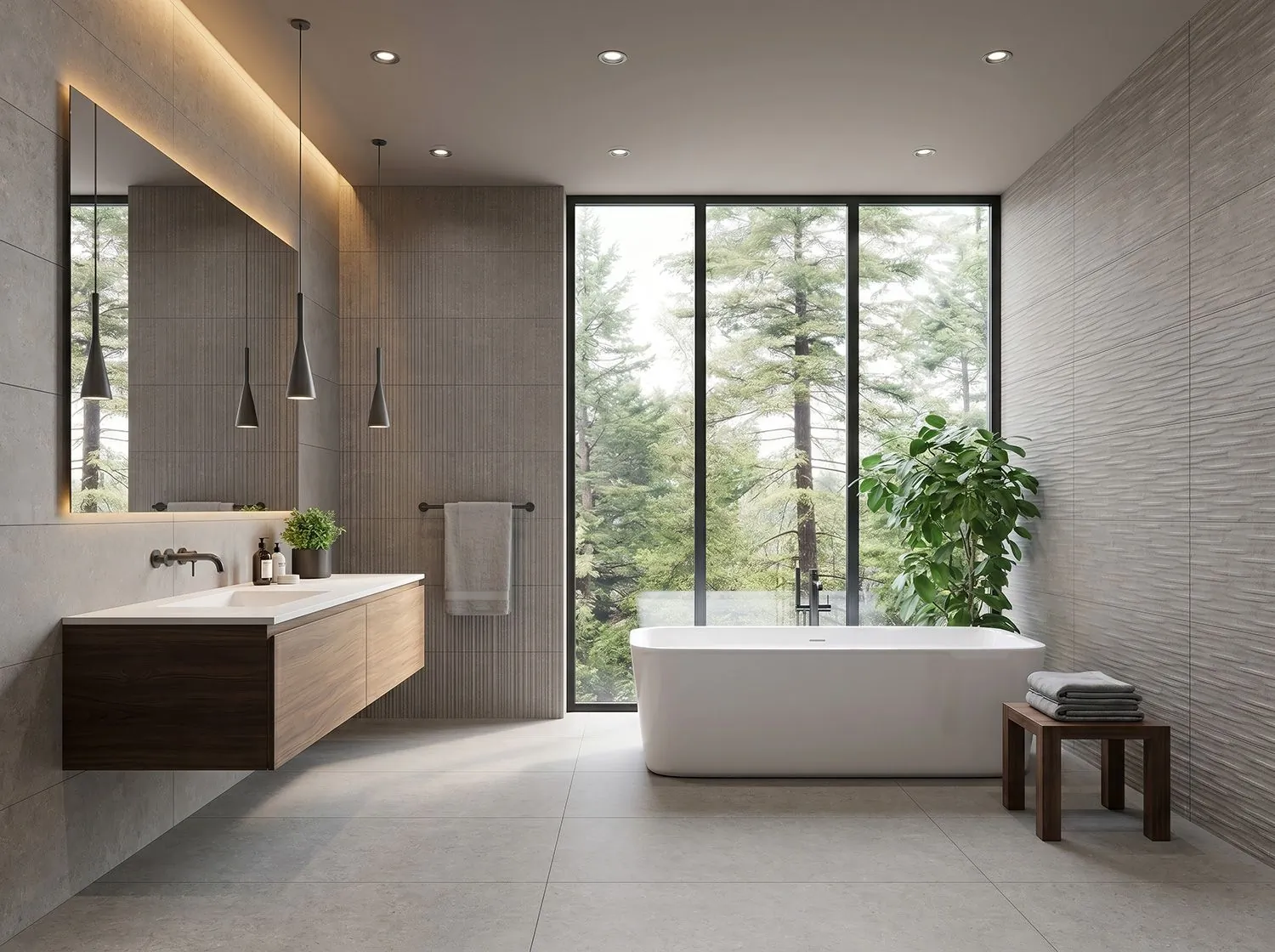 344 Аляска Лайт рельеф вертикальный 32,5х100 Eurotile Ceramica фото 4