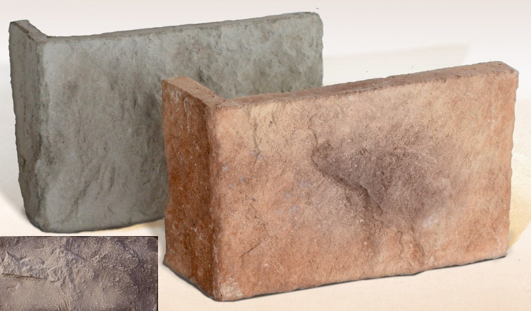 Готика 03-05 угловая 70-280х100-180х20-30 (вариативный размер) Ecostone