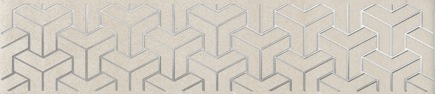 AD/E569/6401 Бордюр Ломбардиа бежевый 25*5.4 Kerama Marazzi