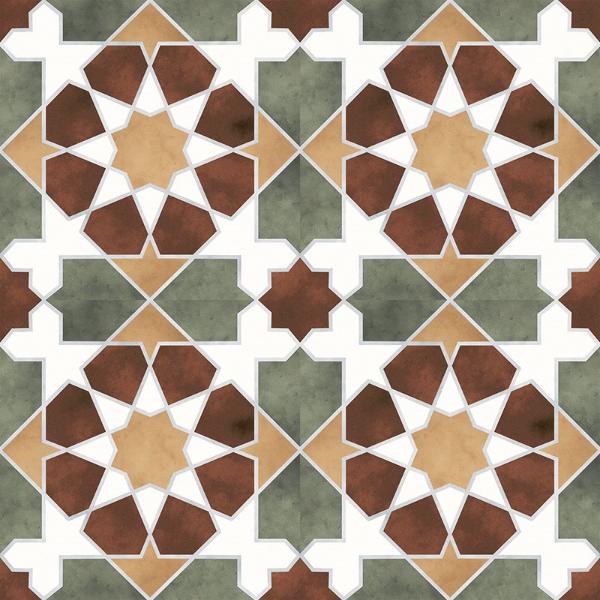 Rabat Green 45x45 Kerlife (Navarti)