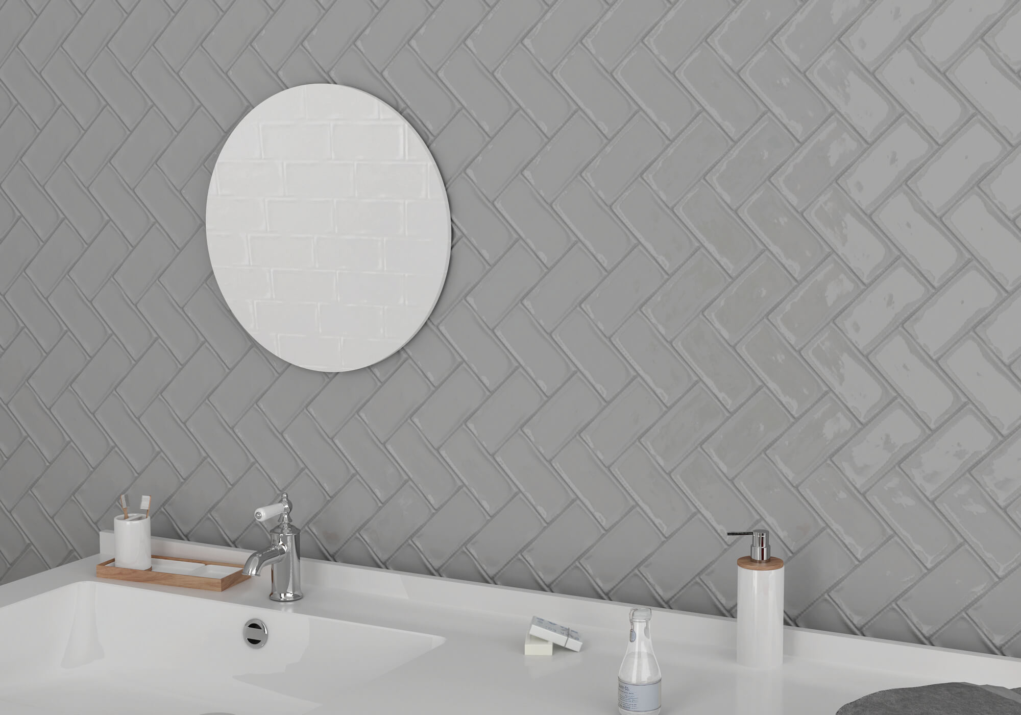 Alfaro Grafito Brillo 7,5x15 El Barco фото 5