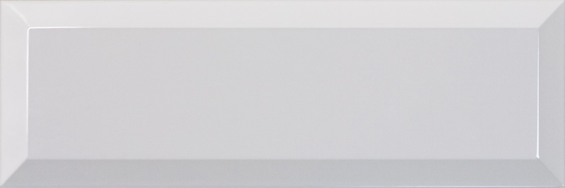 Blanco Brillo Bisel 10х30 Monopole Ceramica