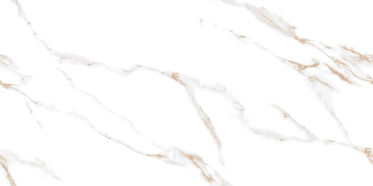 Calacatta Sharp Gold Белый Полированный 60х120 Ceradim