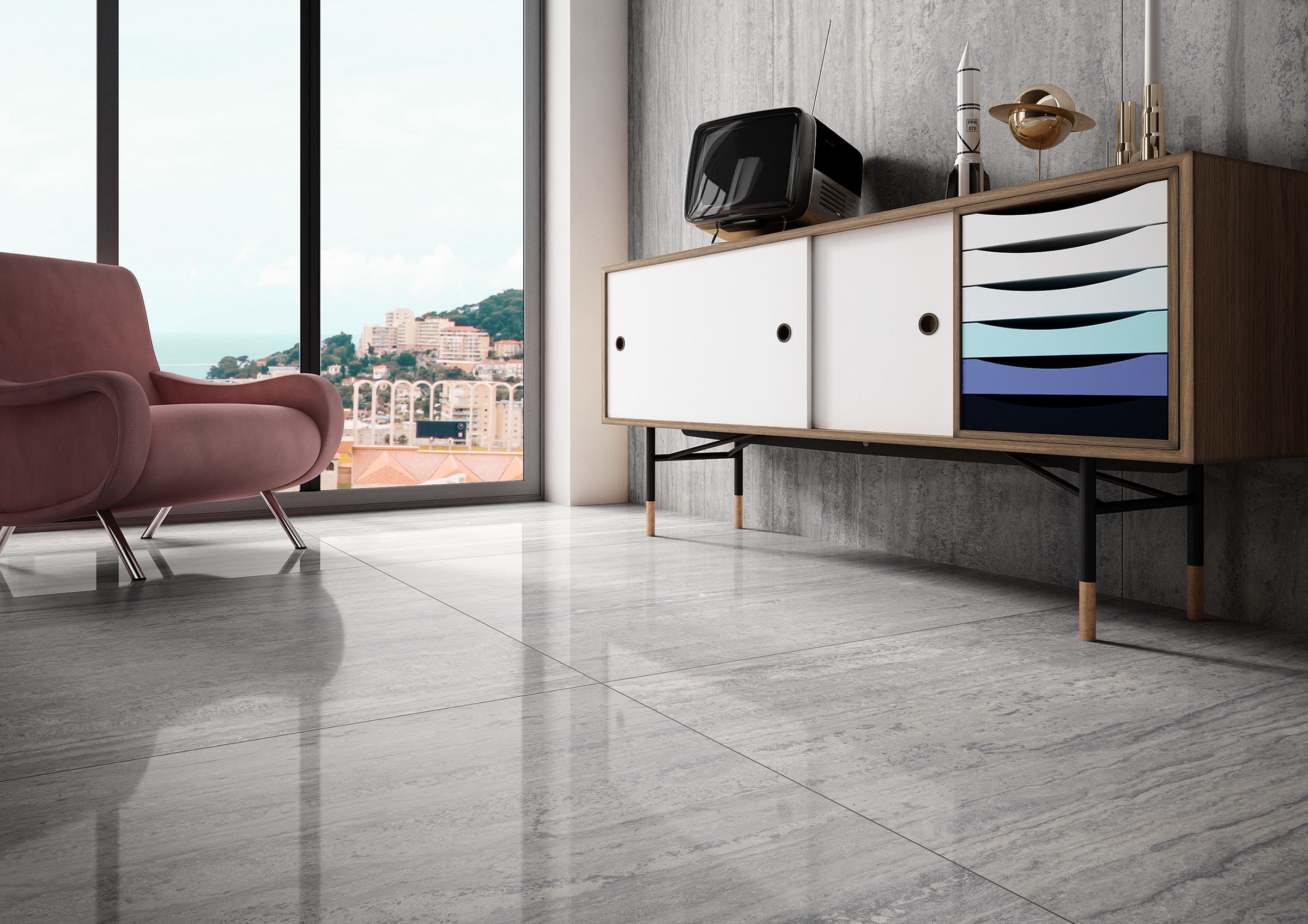 New Travertino RAK Ceramics