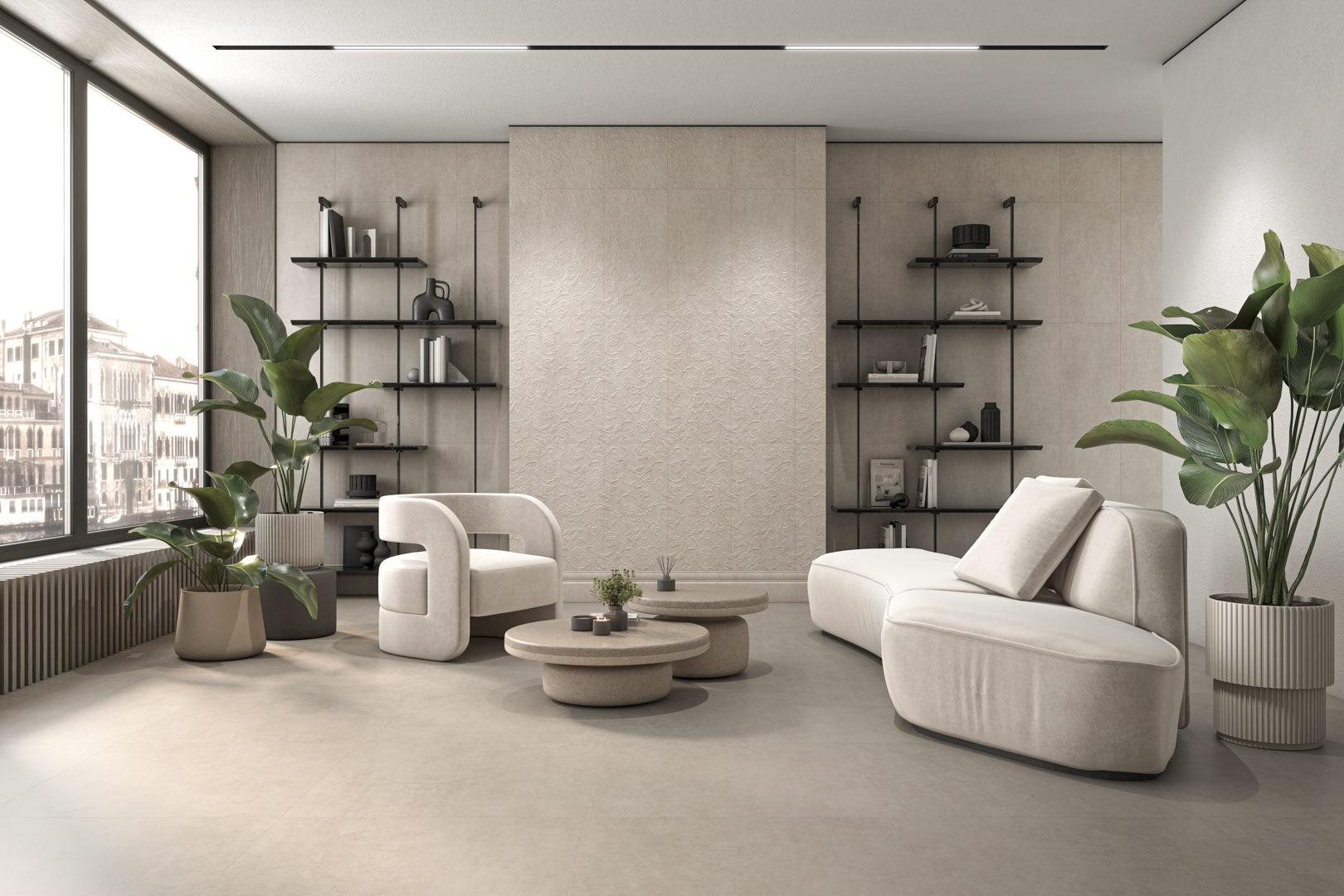 48014R Догана серый светлый матовый структура обрезной 40x80x1,1 Kerama Marazzi