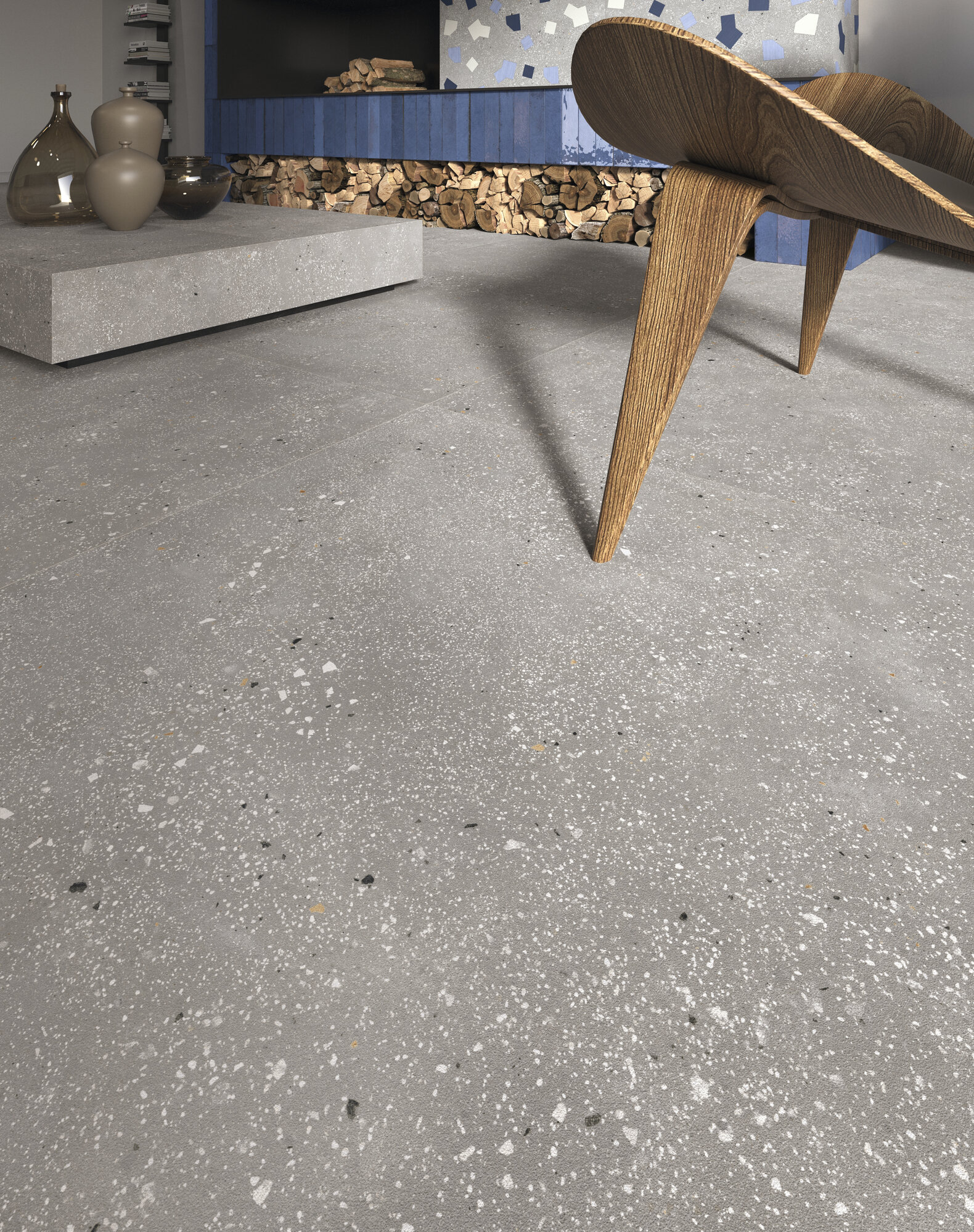 A039096 Ama Ricetta Graphite Rect. R10 60x120 Ape Ceramica