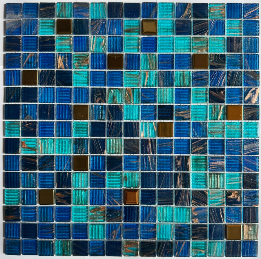 PIX 135 Мозаика из стекла 20x20 316х316х4 Pixmosaic