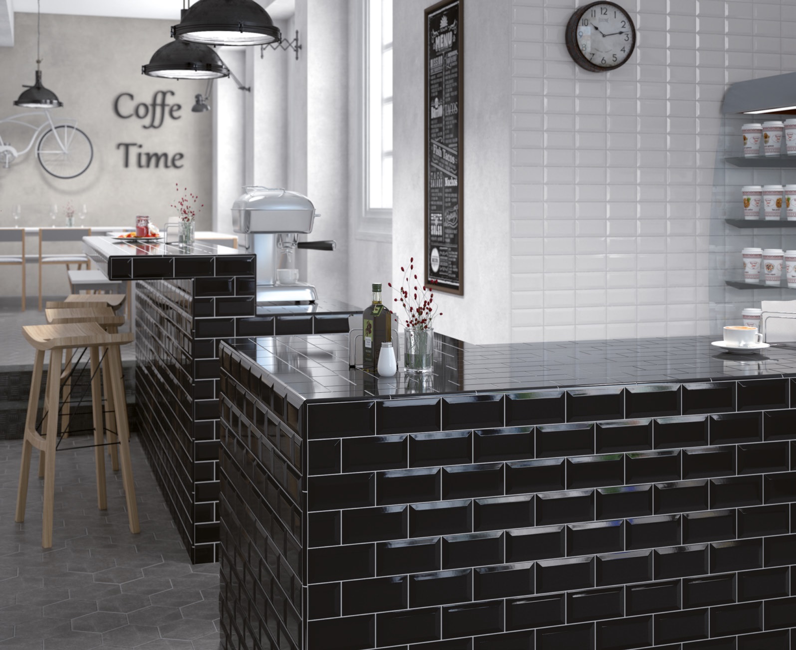 12738 Metro White 7.5x15 EQUIPE фото 9