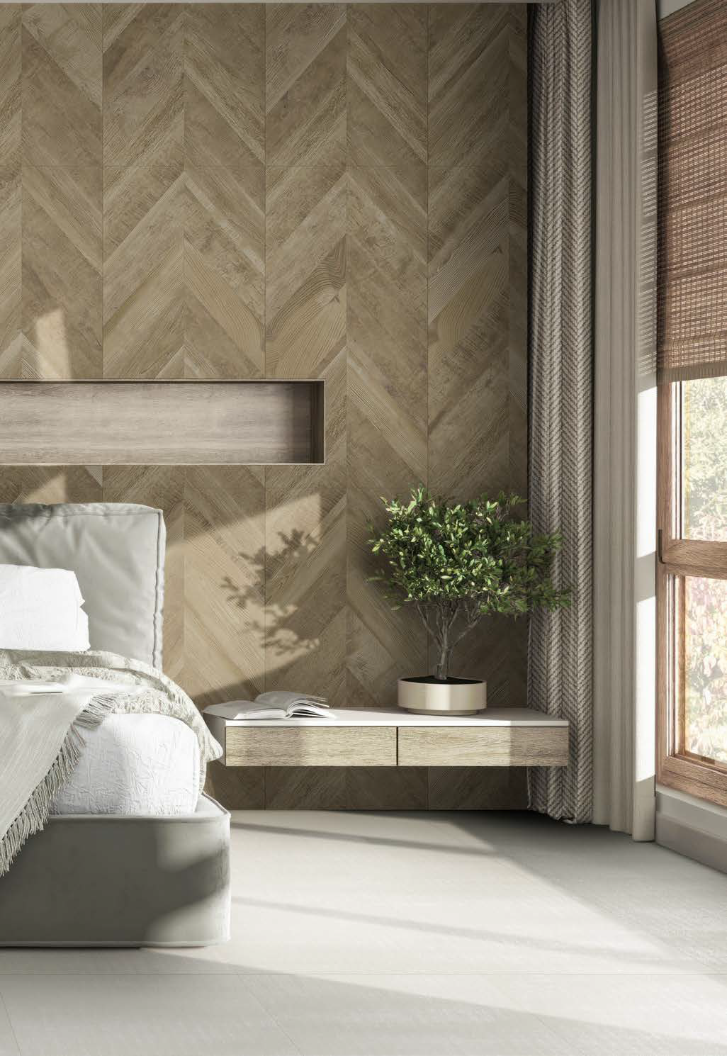 Chevron Oak Stamp 49,75x99,55 Aparici