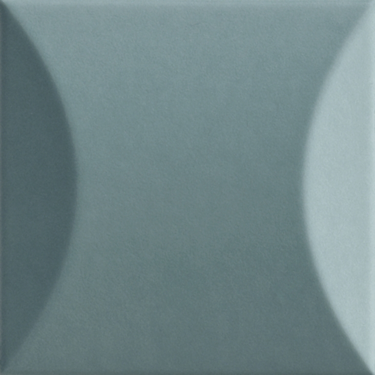 192046 Up Cuscino Green Matte 10x10 Ava Ceramica