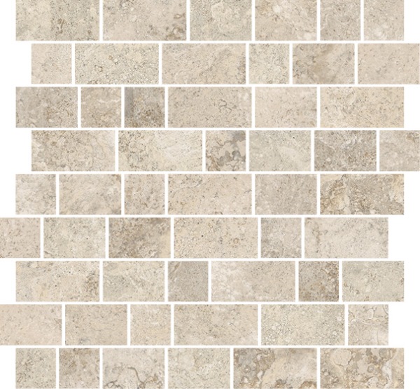 76070 MOSAICO SPACCATELLA CREMA 30x30 Gardenia Orchidea (Versace)
