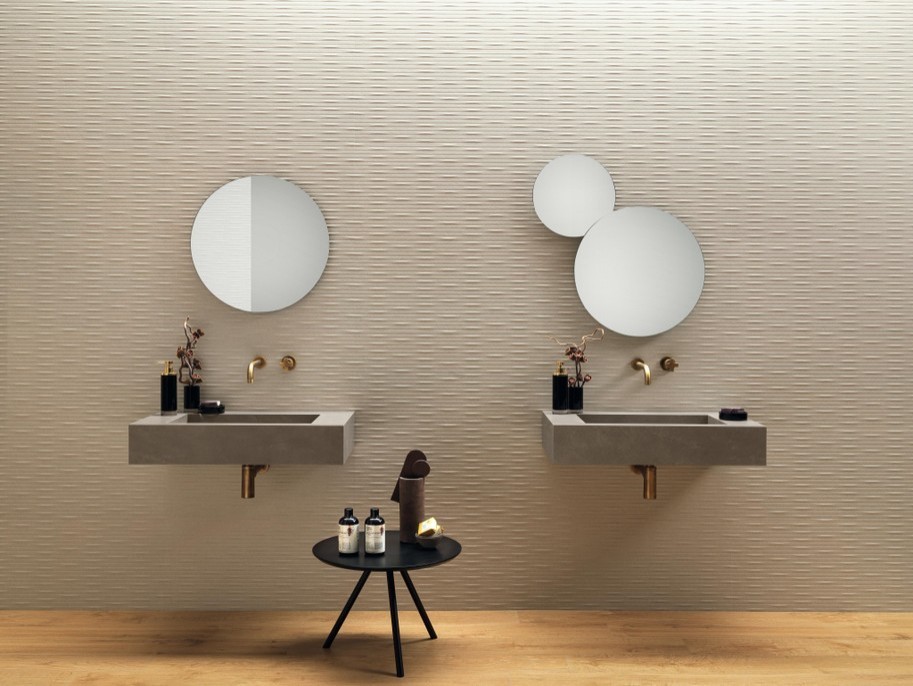 A6OB 3D Wall Carve Field Pearl Corner 40 1,4x40 Atlas Concorde