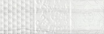 Belvedere Relieve Blanco 10x30 Monopole Ceramica