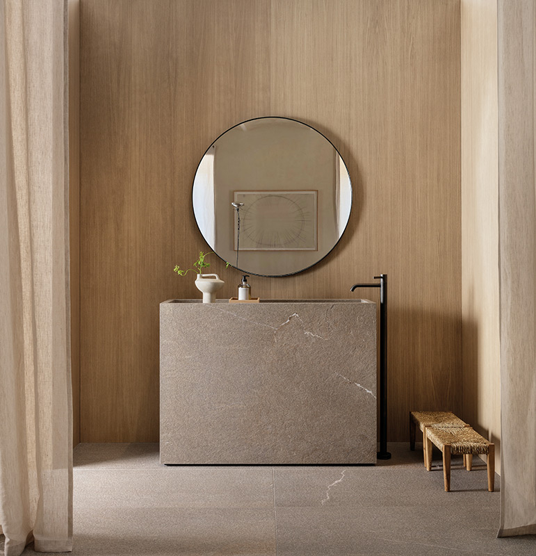 PS002 Piasentina Stone Flamed Nat Ret 120х280 Kronos Ceramiche фото 4