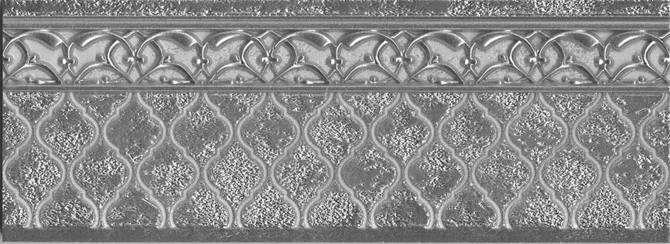 Alhambra Silver Zocalo 11x29.75 Aparici