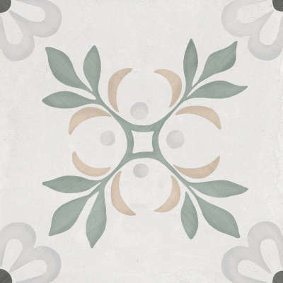3386036156 Sirocco Green Garden 9mm R10 22.3x22.3 Harmony