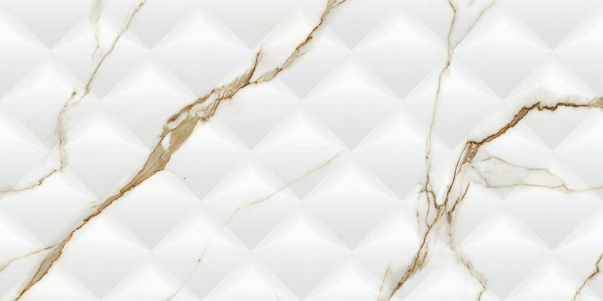 LE63063A-F50 Bianco Carrara Oro Monticulo Rectificado 30х60 Artecera