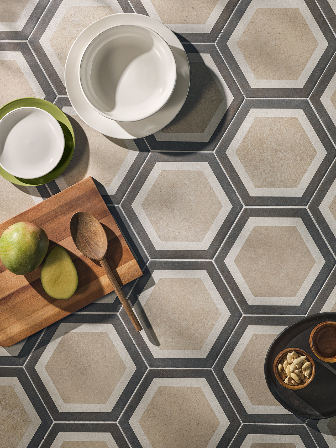 1086528 Italica Modulare 39 Terra Dolce (комплект 2шт 20x20, 1шт 20x40, 2шт 40x40, 1шт 40x60,8) CIR