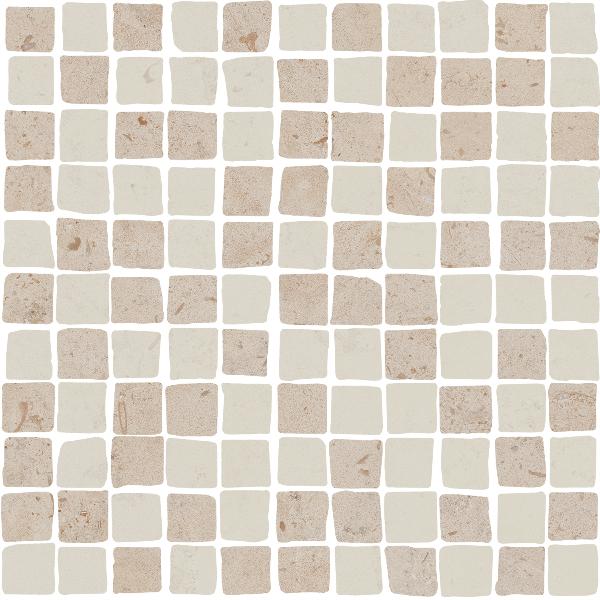MBS012 Про Лаймстоун Спакко 6 мозаичный матовый 20х20 Kerama Marazzi