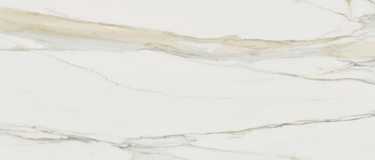 757834 I Classici Calacatta Gold Matte Rett 6mm 120x280 Rex Ceramiche