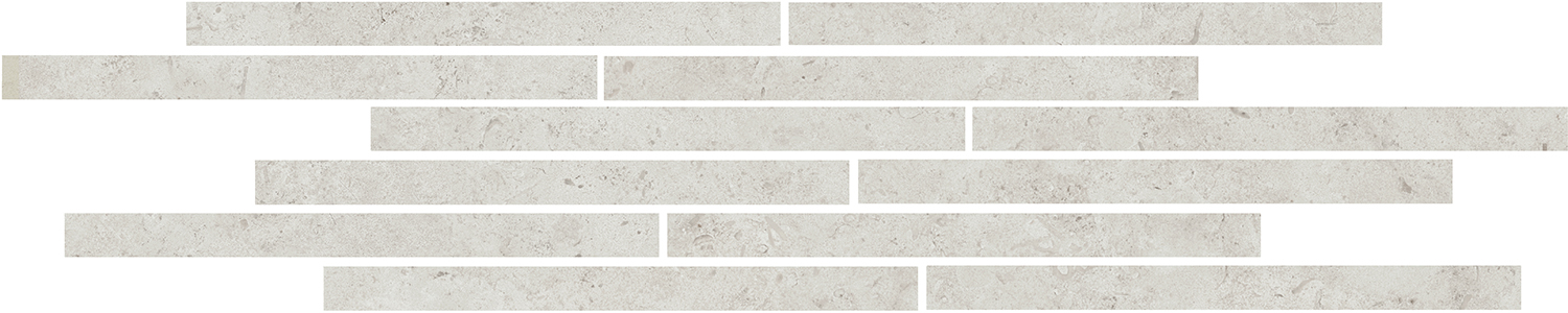 T025/11206 Декор Карму мозаичный серый светлый матовый 75х15 Kerama Marazzi