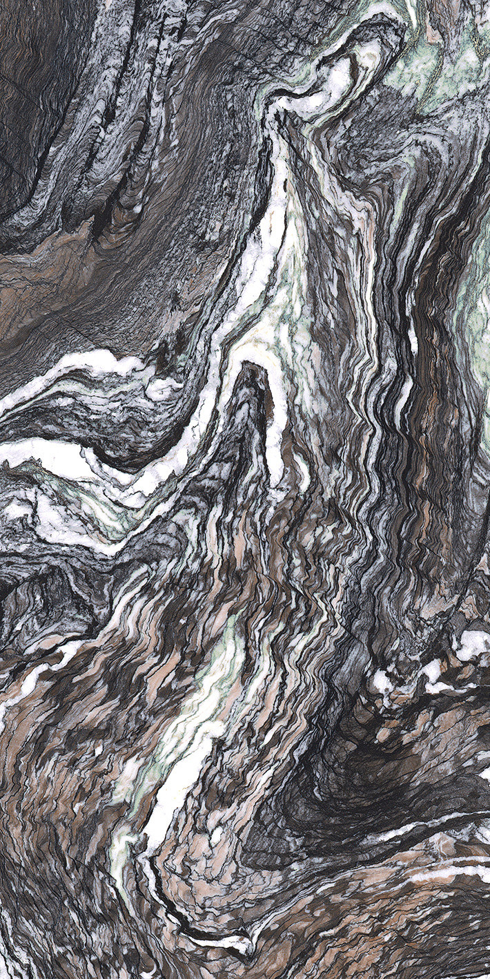 764086 Policroma Cipollino Glossy 6mm 60x120 Cedit