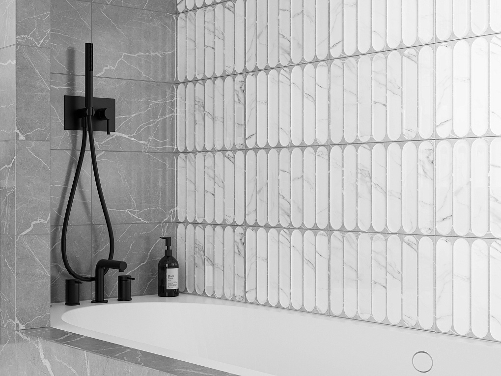 010100001582 Арко белый низ 03 25х40 Gracia Ceramica фото 7