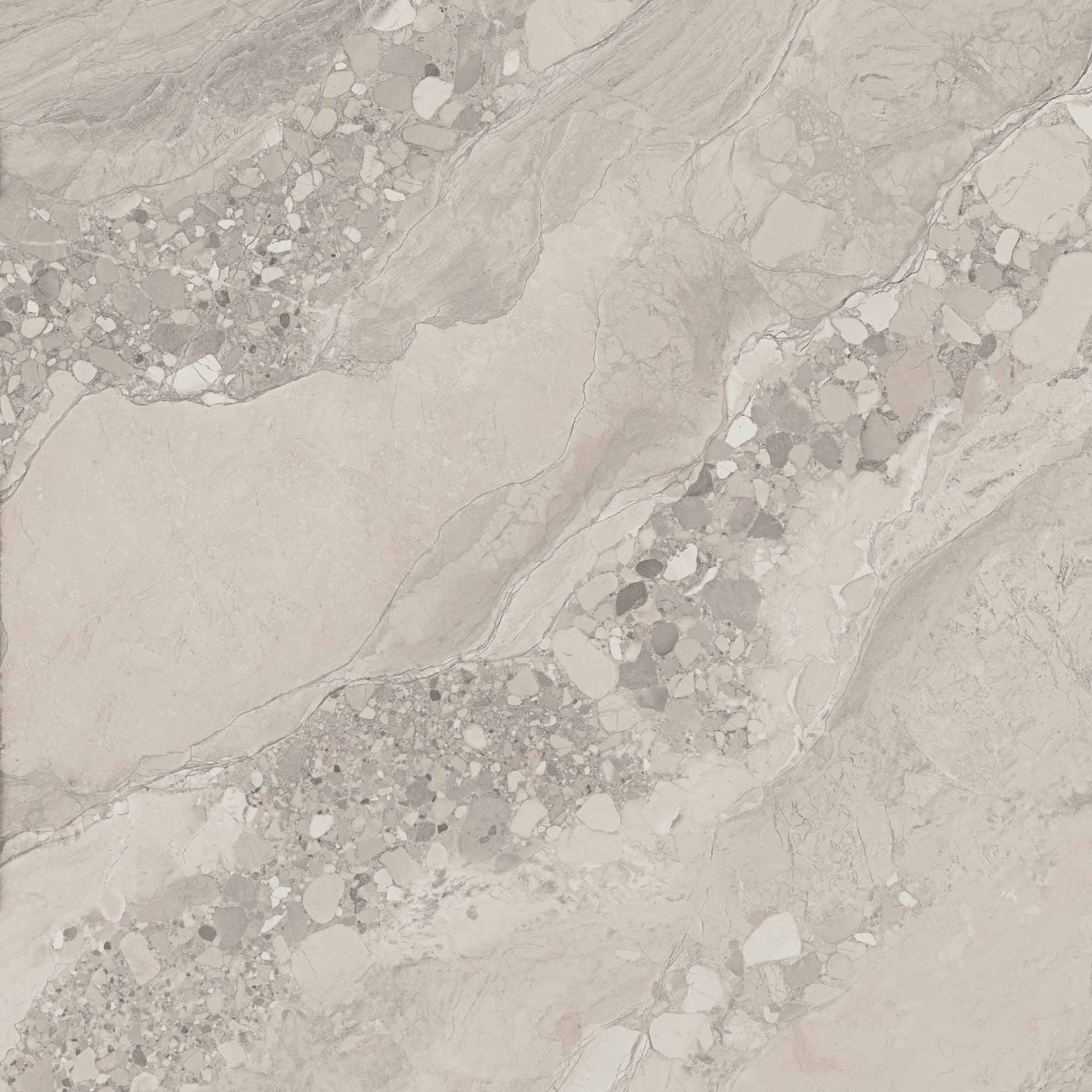 OM01 Oceanmist Light Grey Неполированный Рект. 80х80х10 Ametis by Estima