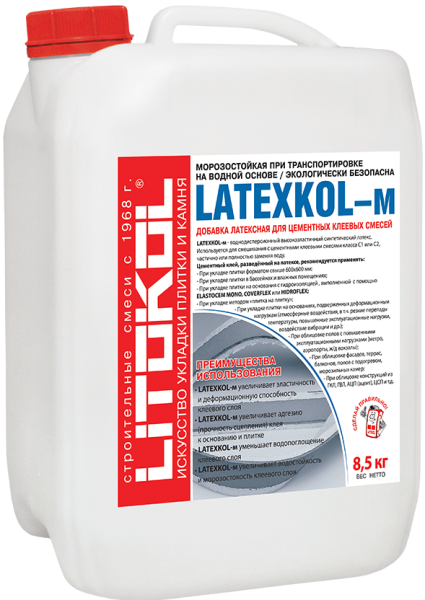 Добавка LATEXKOL - м 8,75кг LITOKOL