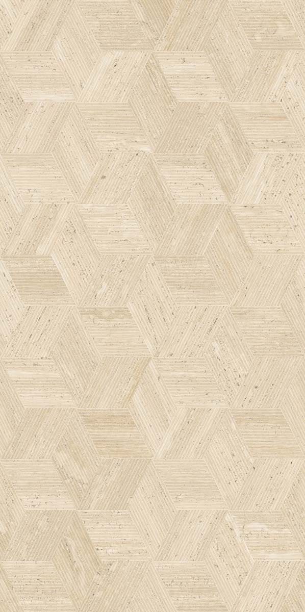 PF60012864 Cube Cream Nat Ret 3D 60x120 ABK фото 2