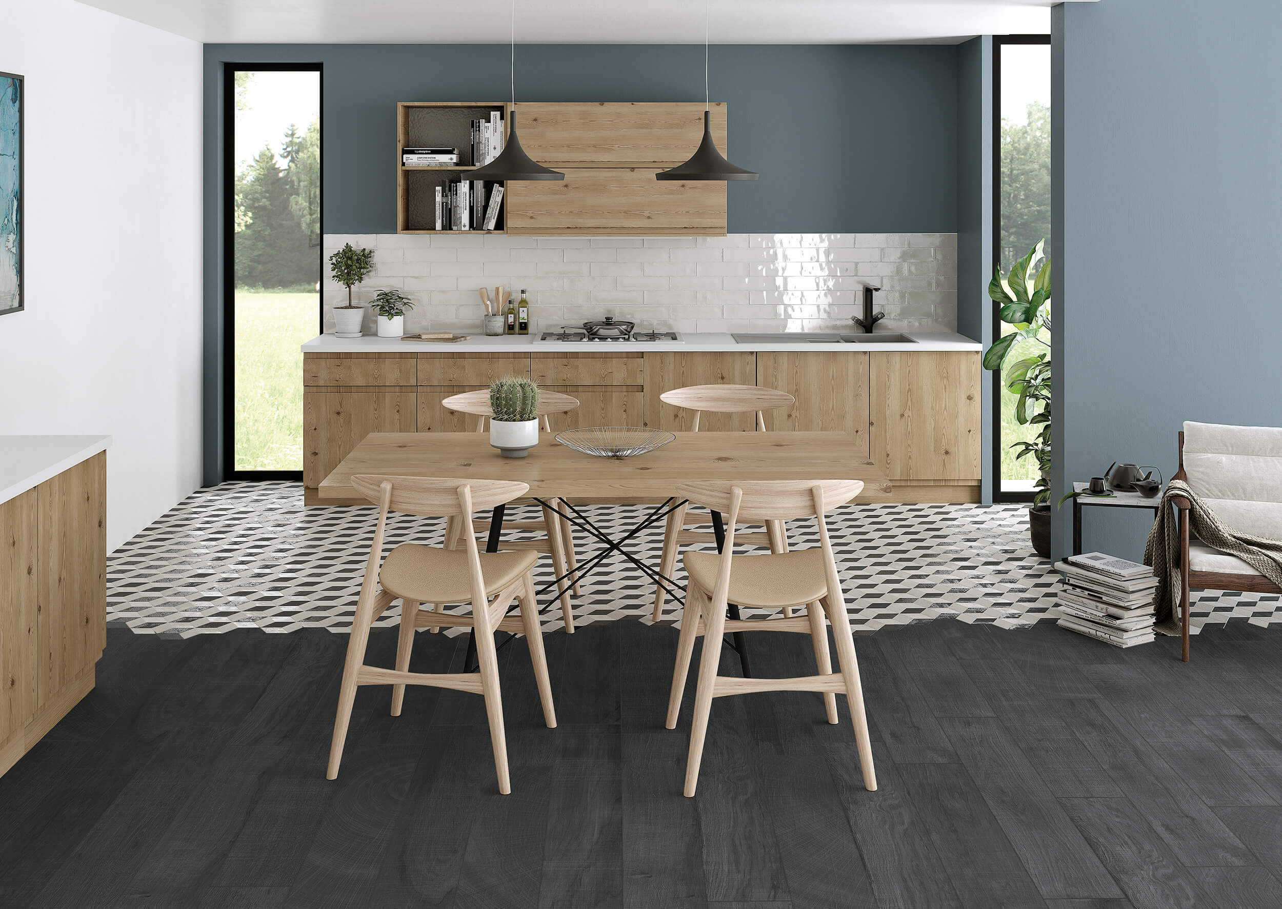 Artwood Chevron Nut R11 120x60 Ibero