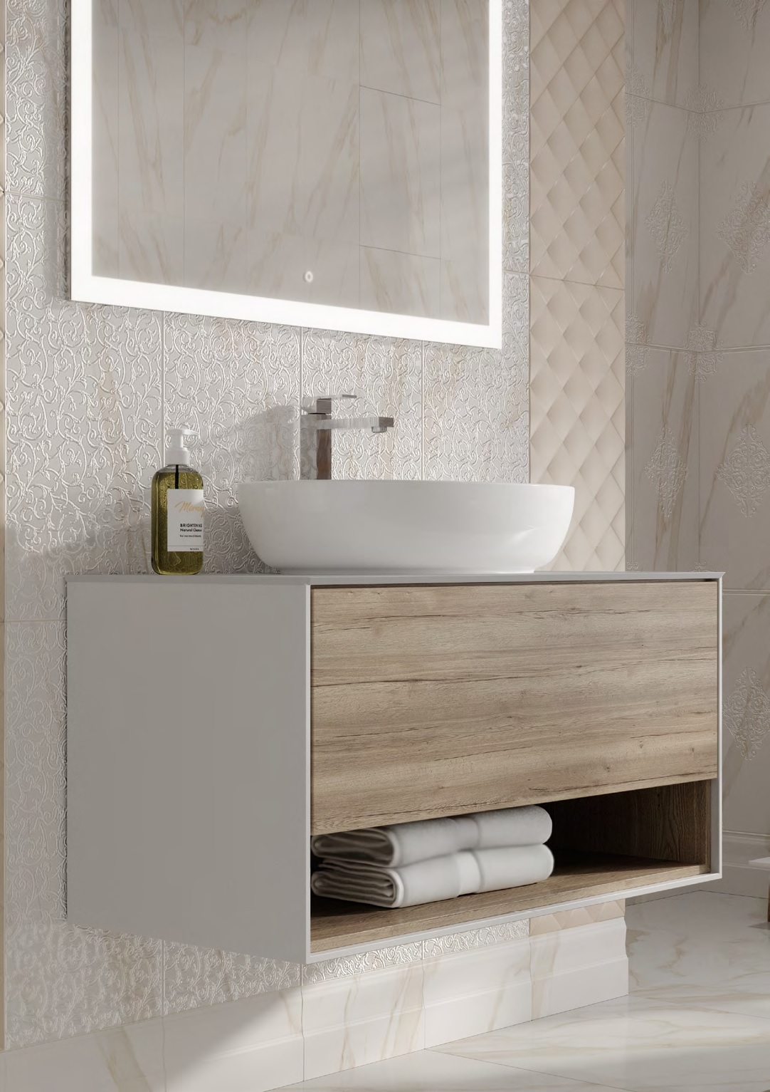 ID117T Декор Карелли наборный 60x60x0,9 Kerama Marazzi